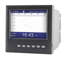 美控MIK-R4000D 1-16路  藍屏 無紙壓力重量自動記錄儀