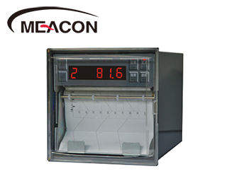 美控MIK-R1000 1-8路 數碼管 打印有紙溫度記錄儀/測量/報警/走紙